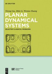 book Planar Dynamical Systems: Selected Classical Problems