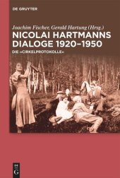 book Nicolai Hartmanns Dialoge 1920-1950: Die „Cirkelprotokolle“