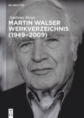 book Martin Walser Werkverzeichnis (1949-2009)