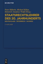 book Staatsrechtslehrer des 20. Jahrhunderts: Deutschland - Österreich - Schweiz