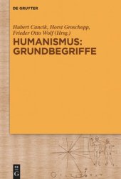 book Humanismus: Grundbegriffe