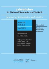 book Frontiers in Evolutionary Economics: Themenheft 2+3/Bd. 234(2014) Jahrbücher für Nationalökonomie und Statistik