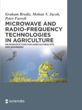 book Microwave and Radio-Frequency Technologies in Agriculture: An Introduction for Agriculturalists and Engineers