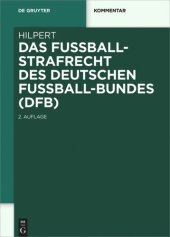 book Das Fußballstrafrecht des Deutschen Fußball-Bundes (DFB)