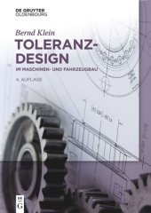 book Toleranzdesign: im Maschinen- und Fahrzeugbau