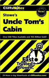 book Cliffsnotes Uncle Toms Cabin