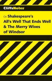 book All's Well That Ends Well/The Merry Wives of Windsor