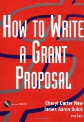 book How to Write a Grant Proposal 