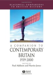 book A Companion to Contemporary Britain: 1939-2000 