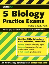 book CliffsAP 5 Biology Practice Exams