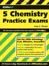 book CliffsAP 5 Chemistry Practice Exams