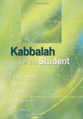 book Kabbalah for the Student