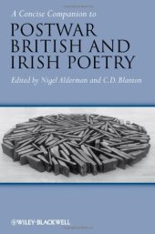 book A Concise Companion to Postwar British and Irish Poetry 