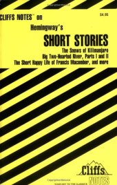 book Hemingway's Short Stories 