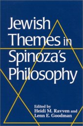 book Jewish Themes in Spinoza's Philosophy 