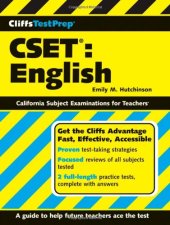 book CliffsTestPrep CSET: English