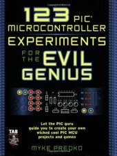 book 123 PIC Microcontroller Experiments for the Evil Genius