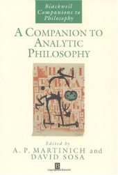 book A Companion to Analytic Philosophy 