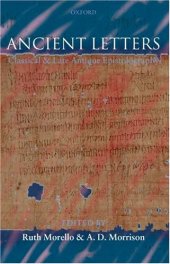 book Ancient Letters: Classical and Late Antique Epistolography