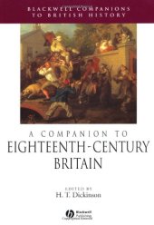 book A Companion to Eighteenth-Century Britain 