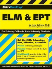 book CliffsTestPrep ELM & EPT