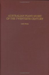 book Australian Piano Music of the Twentieth Century 