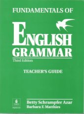 book Fundamentals of English Grammar, 