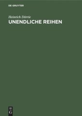 book Unendliche Reihen