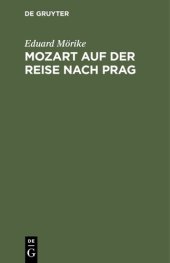 book Mozart auf der Reise nach Prag: Novelle