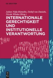 book Internationale Gerechtigkeit und institutionelle Verantwortung