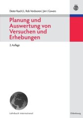 book Planung und Auswertung von Versuchen und Erhebungen