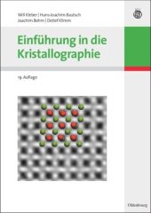 book Einführung in die Kristallographie