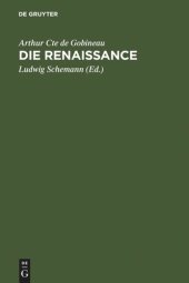 book Die Renaissance: Historische Szenen