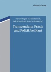 book Transzendenz, Praxis und Politik bei Kant