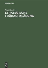 book Strategische Frühaufklärung: Trends - Issues - Stakeholders