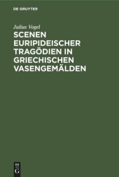 book Scenen Euripideischer Tragödien in griechischen Vasengemälden