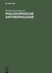 book Philosophische Anthropologie