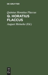 book Q. Horatius Flaccus