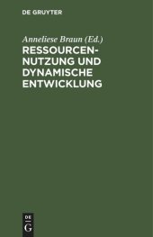 book Ressourcennutzung und dynamische Entwicklung