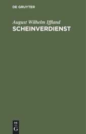 book Scheinverdienst: Ein Schauspiel in fünf Aufzügen