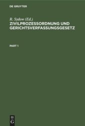 book Zivilprozeßordnung und Gerichtsverfassungsgesetz