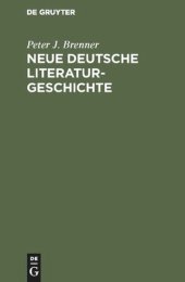 book Neue deutsche Literaturgeschichte: Vom "Ackermann" zu Günter Grass