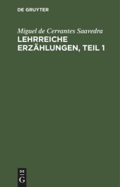 book Lehrreiche Erzählungen, Teil 1