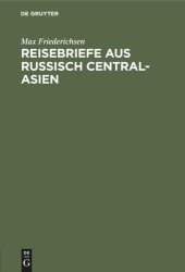 book Reisebriefe aus Russisch Central-Asien