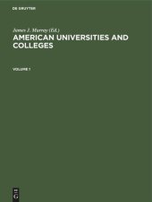 book American Universities and Colleges