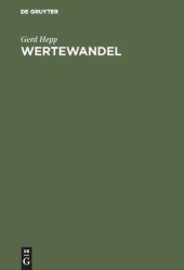 book Wertewandel: Politikwissenschaftliche Grundfragen