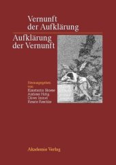 book Vernunft der Aufklärung - Aufklärung der Vernunft