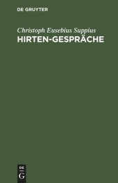 book Hirten-Gespräche