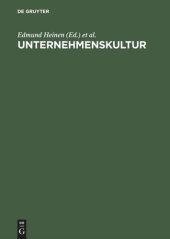 book Unternehmenskultur: Perspektiven für Wissenschaft und Praxis