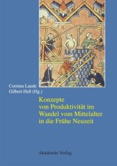 book Konzepte von Produktivität im Wandel vom Mittelalter in die Frühe Neuzeit
